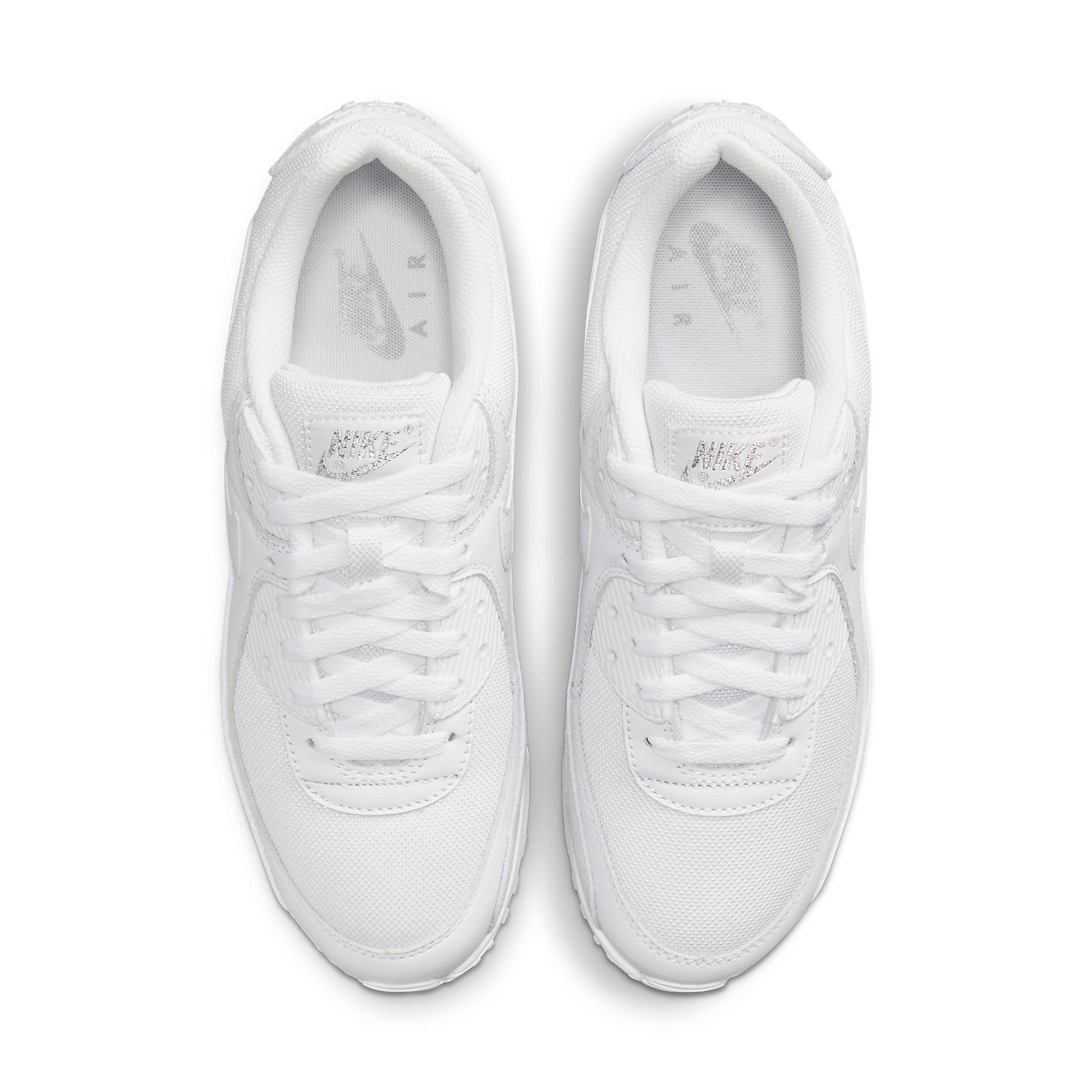Nike Air Max 90 Premium 'White Metallic Silver' FJ4003-100