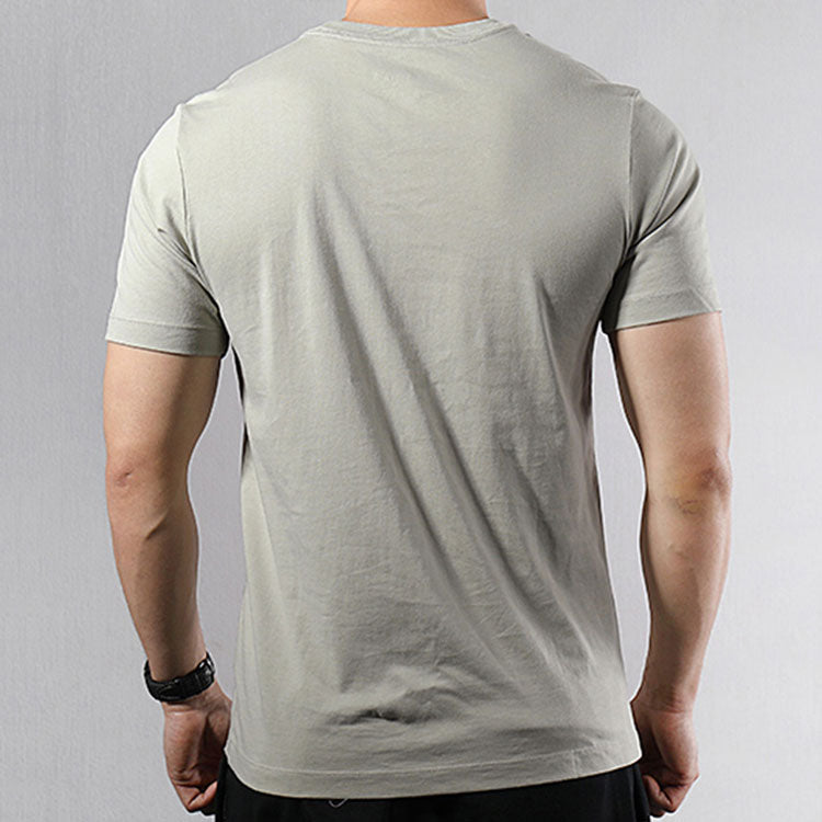 Air Jordan Jumpman Flight Basketball Sports Short Sleeve Gray AO0665-334