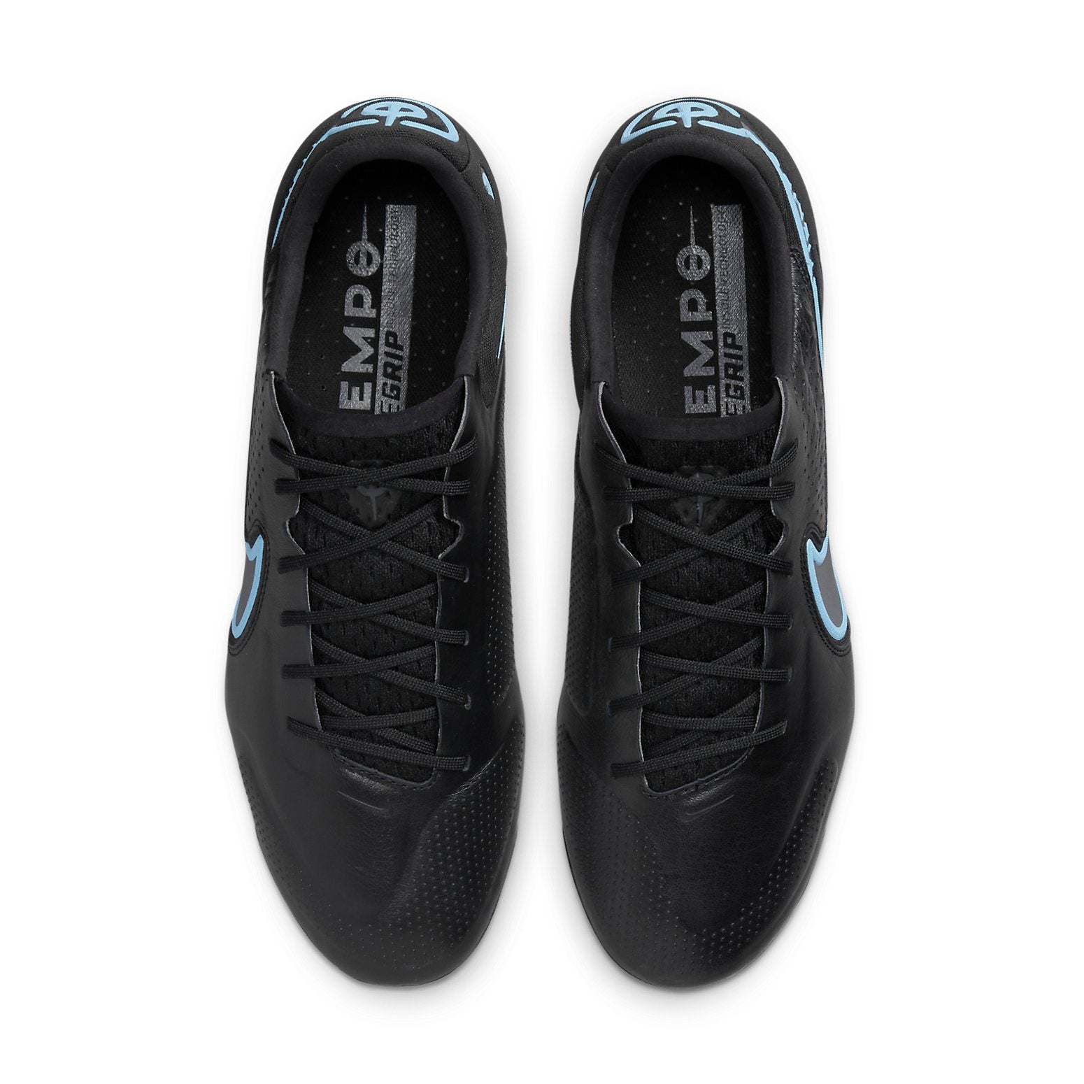 Nike Tiempo Legend 9 Elite FG 'Black Blue Hero' CZ8482-004