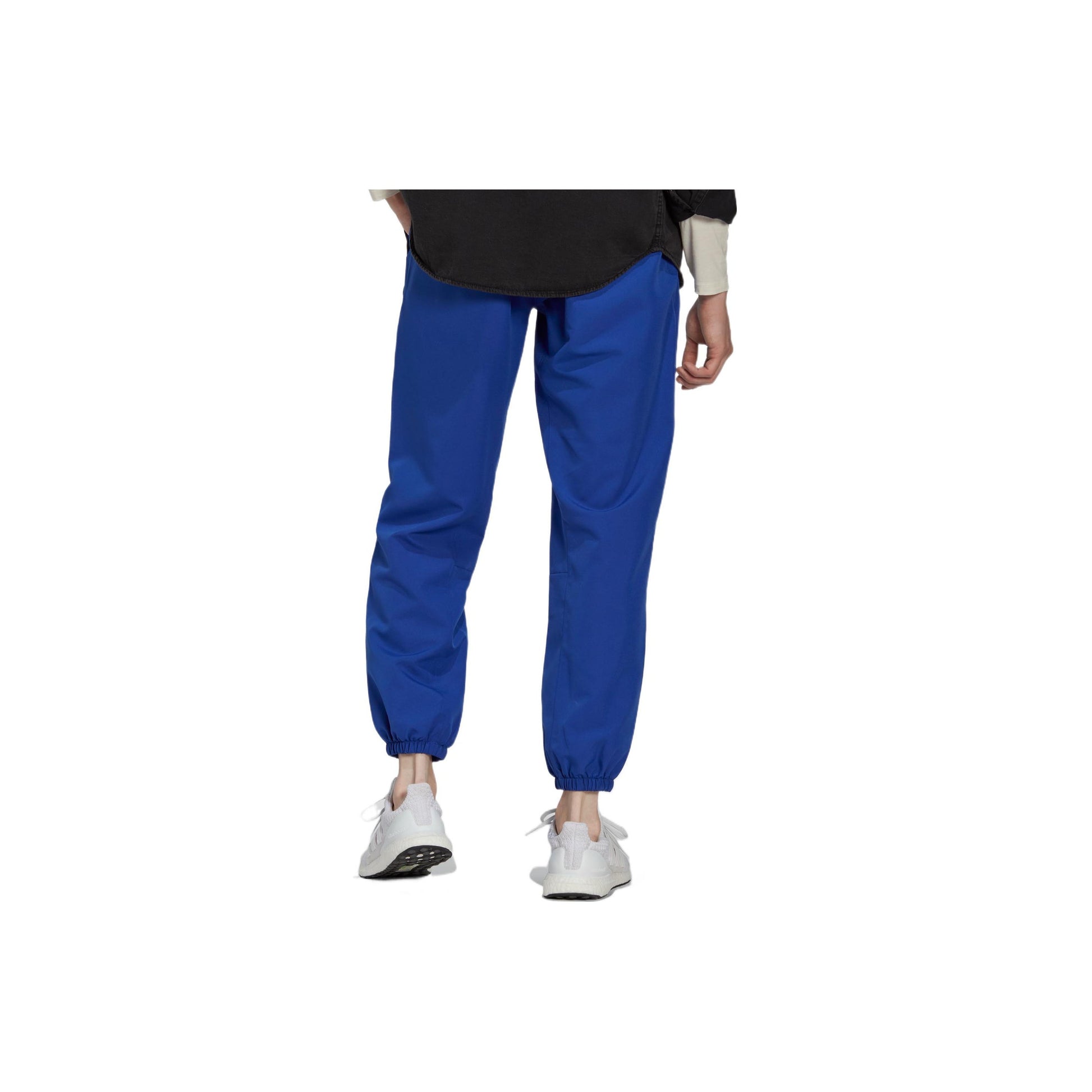 Men's adidas New Wv Pants Solid Color Logo Printing Bundle Feet Sports Pants/Trousers/Joggers Blue HN1930