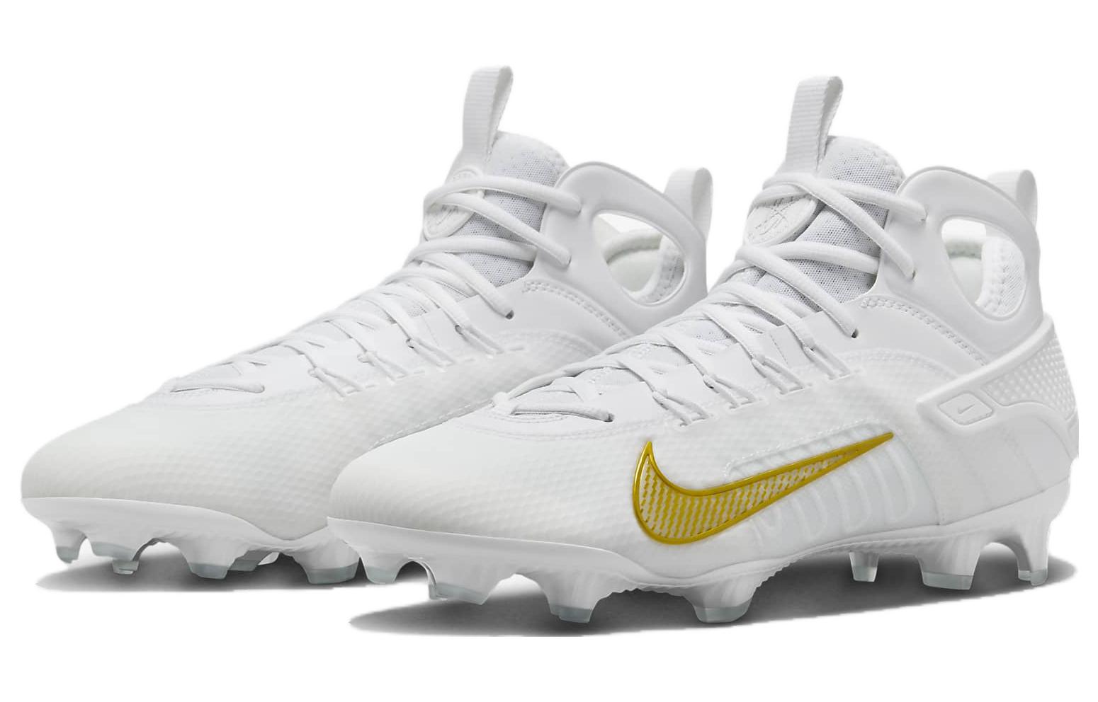 Nike Huarache 9 Elite LAX 'White Metallic Gold' FD0088-100