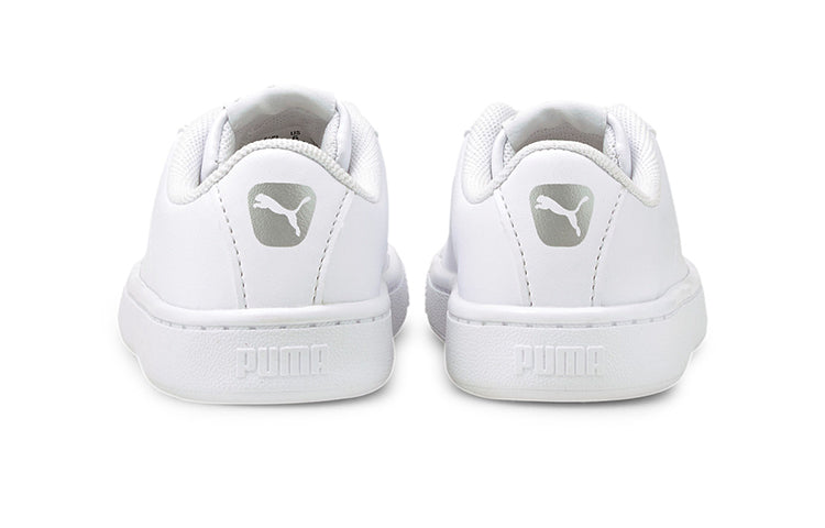 (TD) PUMA Vikky V2 Cat Casual Board Shoes White 375673-01
