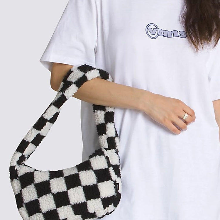 Vans Half Pipe Shoulder Bag 'Black Marshmallow' VN000F5G1KP