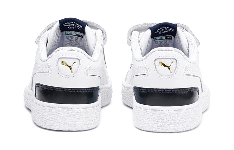 PUMA BP Ralph Sampson Lo Casual Board Shoes White/Blue 370921-02