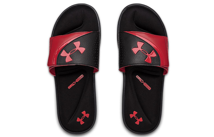 Under Armour Ignite 6 Slides 'White Black' 3022711-001