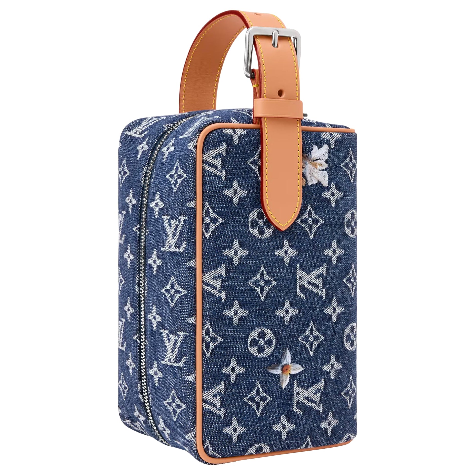 LOUIS VUITTON Locker Dopp Kit 'Blue' M28363