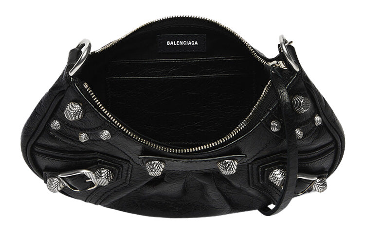 (WMNS) Balenciaga Le Cagole Mini Bag With Chain 'Black' 6958141VG9Y1000