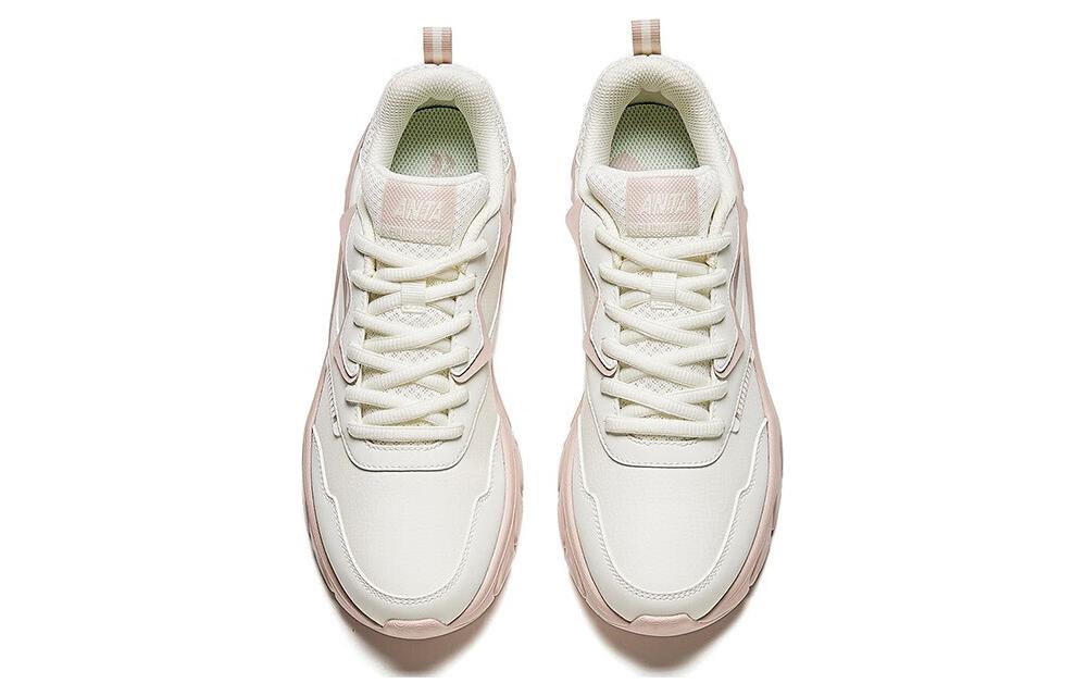 (WMNS) ANTA Running Series Sneakers 'White Pink' 922145573-10