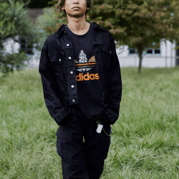 adidas x Atmos T-Shirt 'Black' GT7296