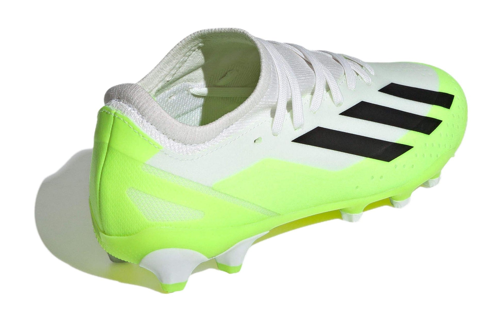 (GS) adidas X Crazyfast.3 MG 'White Black Lucid Lemon' IE1567