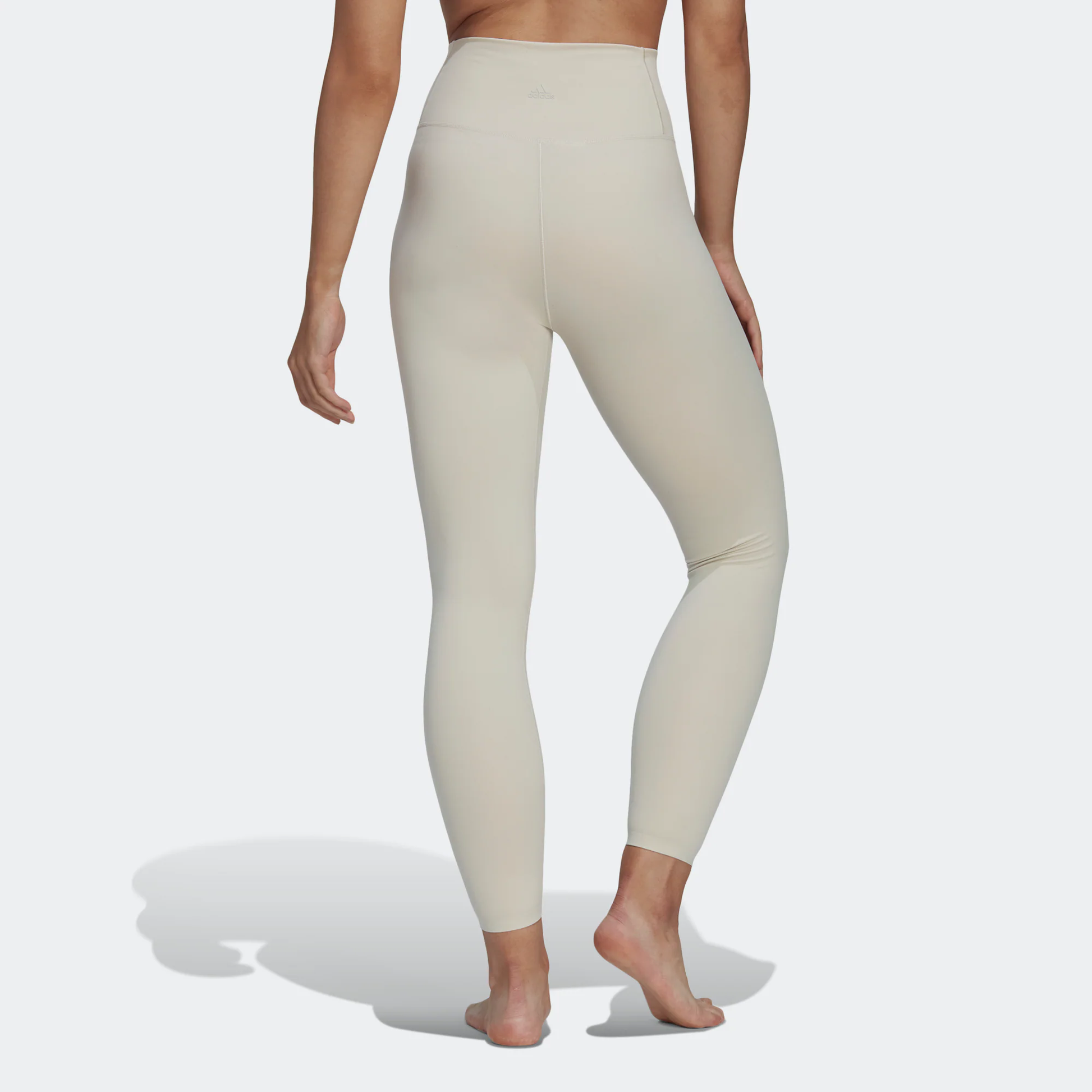 (WMNS) adidas Yoga Luxe Studio Extra High Rise 7/8 Leggings Asia Sizing 'White' HK6605