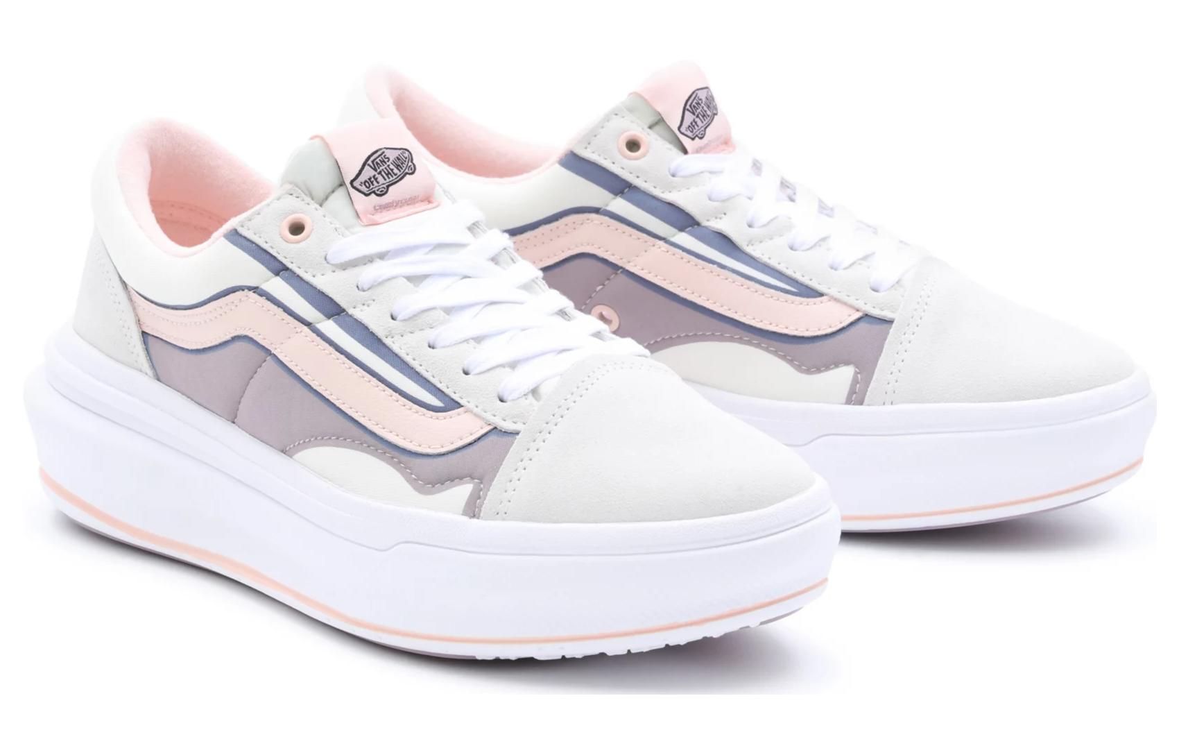 (WMNS) Vans Old Skool Overt CC Shoes 'White Pink' VN0A7Q5EOVS