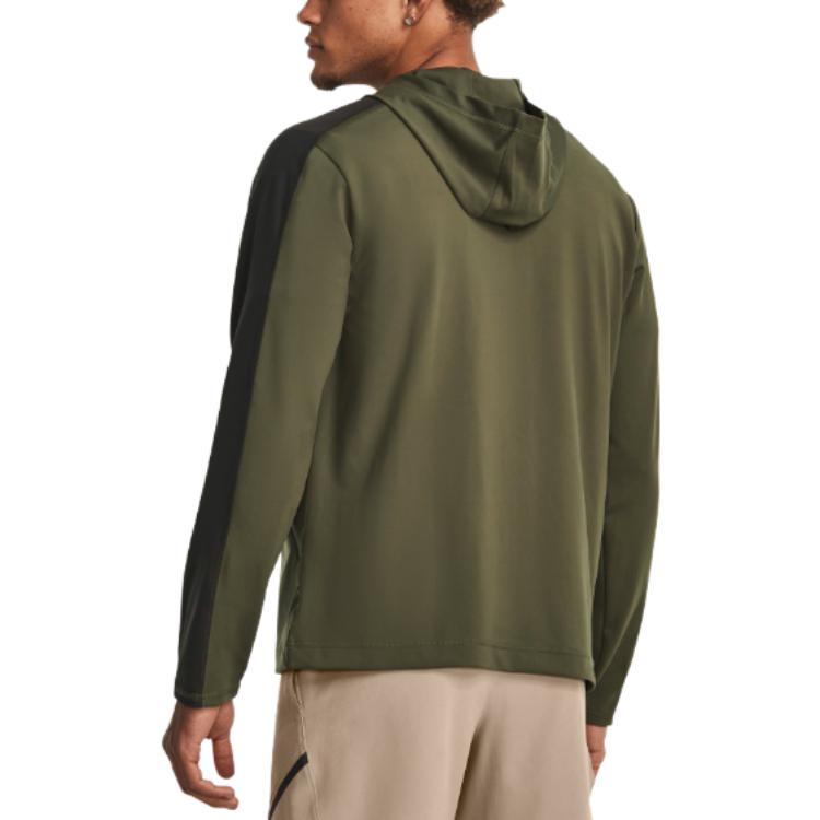 Under Armour Meridian Full-Zip Jacket 'Olive Green' 1379674-390