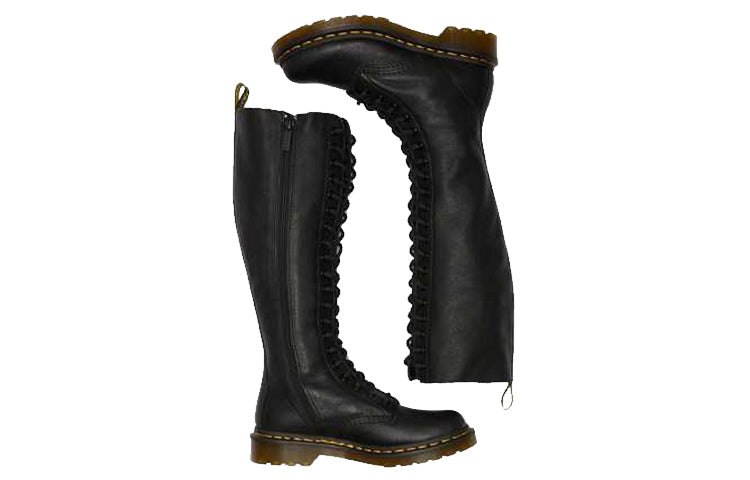 (WMNS) Dr. Martens Virginia 1B60 Lace-Up Boots 'Black' 23889001