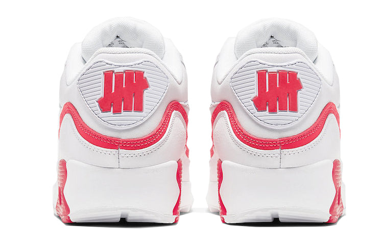 Nike x Undefeated Air Max 90 'White Solar Red' CJ7197-103