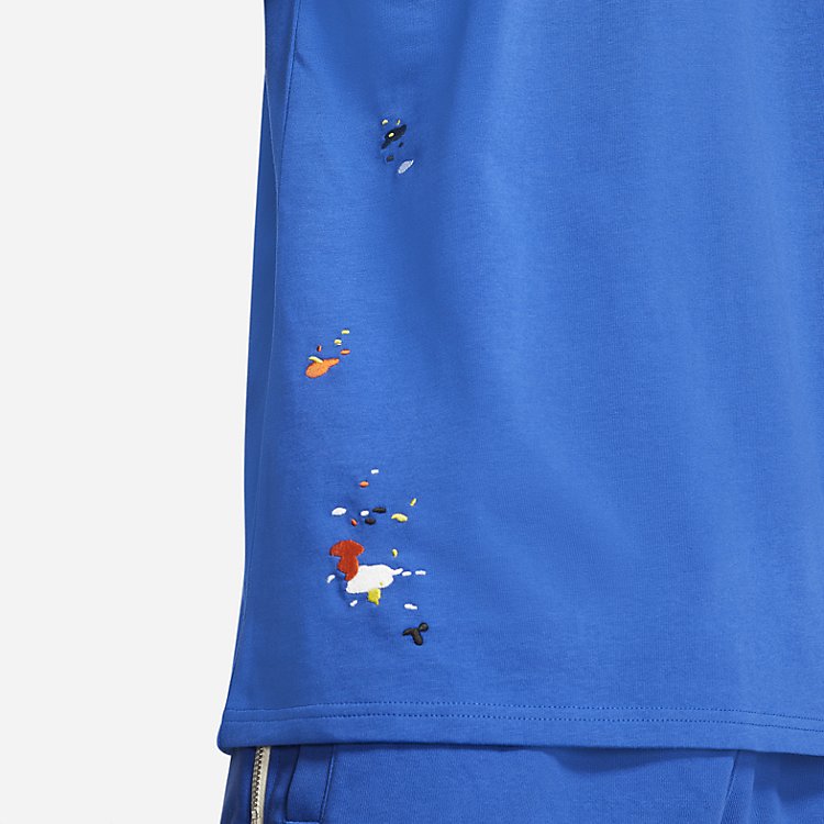 Nike Max 90 Splatter Short Sleeve T-Shirt 'Game Royal' DM8009-480