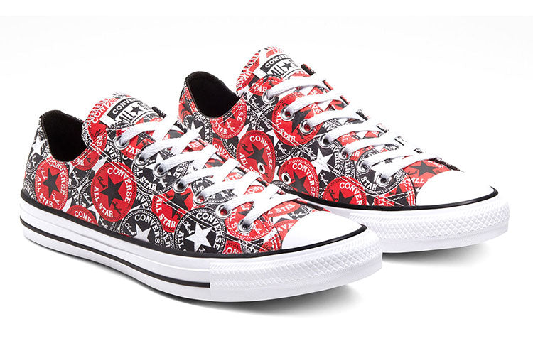 Converse Chuck Taylor All Star Low 'Allover Mix Logo Play' 166986F