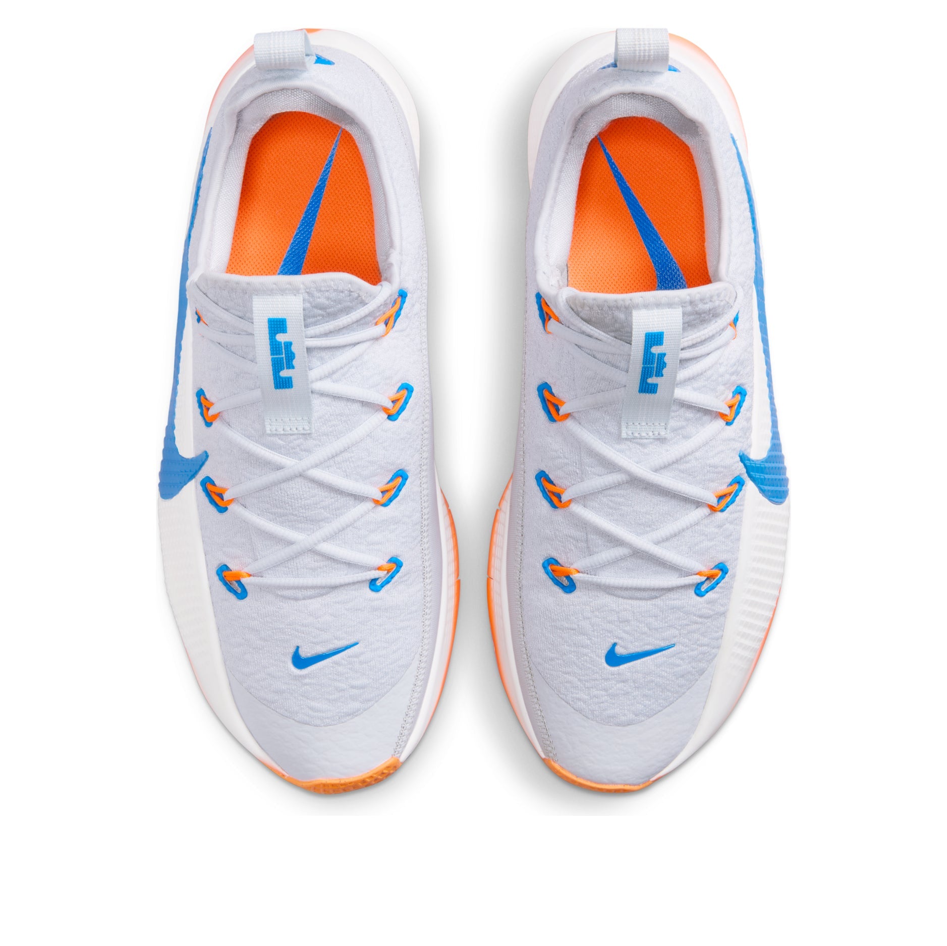 Nike LeBron TR 1 'Pure Platinum Photo Blue Orange' FJ6151-005