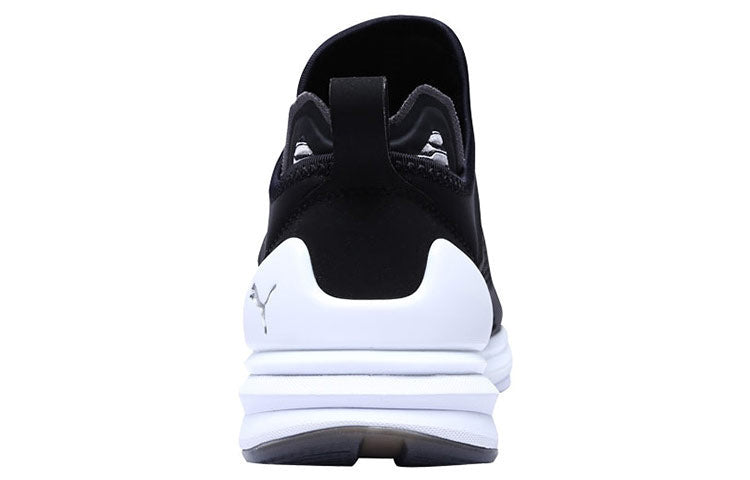 (WMNS) PUMA Ignite Shoes Black/White 189811-01