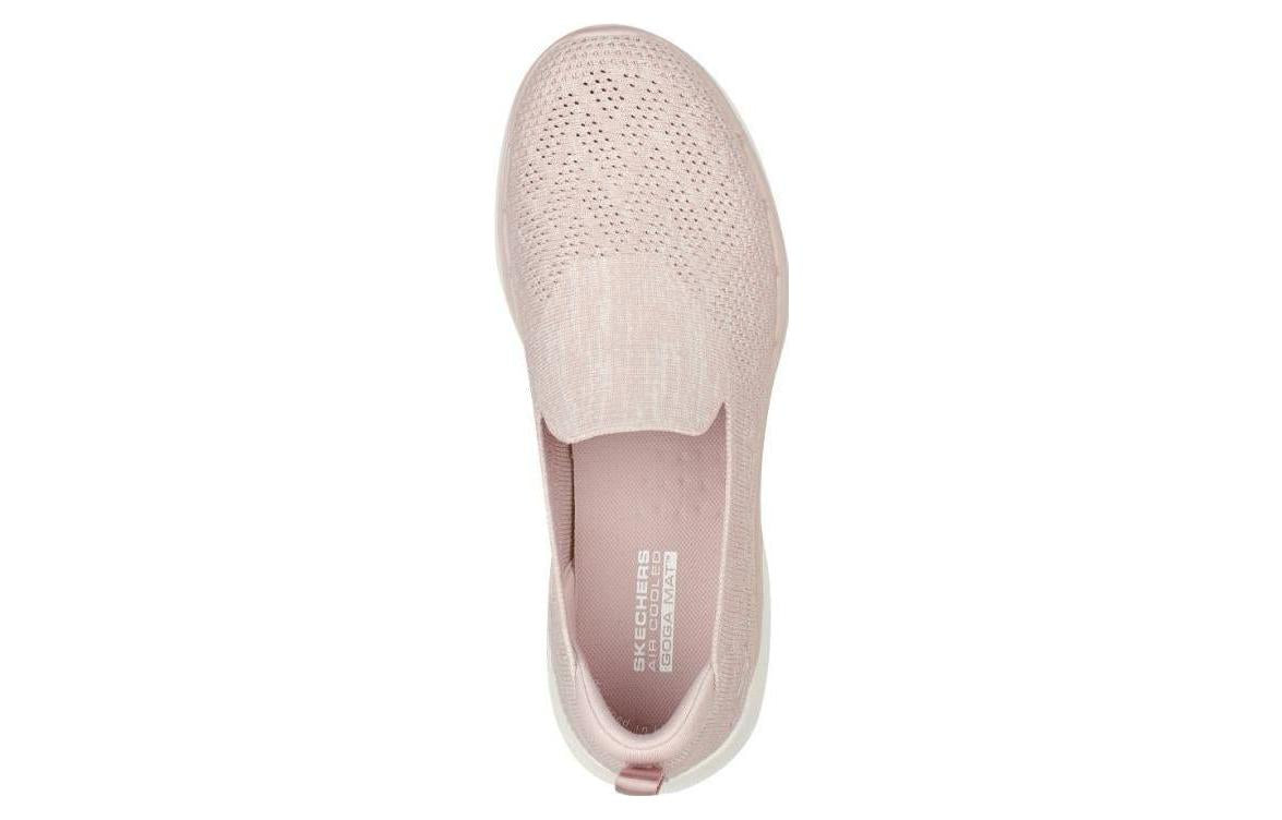 (WMNS) Skechers Go Walk 6 'Pink White' 124532-MVE