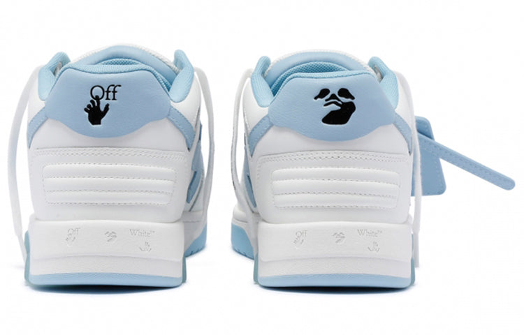 Off-White Out Of Office Leather Sneaker 'White Blue' OMIA189C99LEA0010145