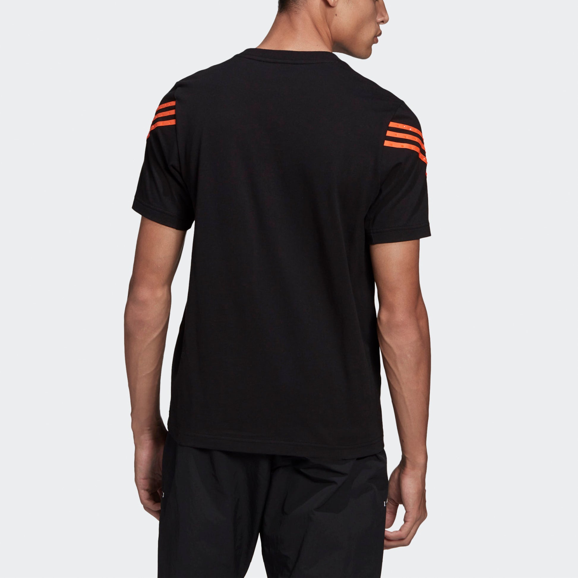 adidas originals x swarovski Crossover Round Neck Pullover Short Sleeve Black GS2633