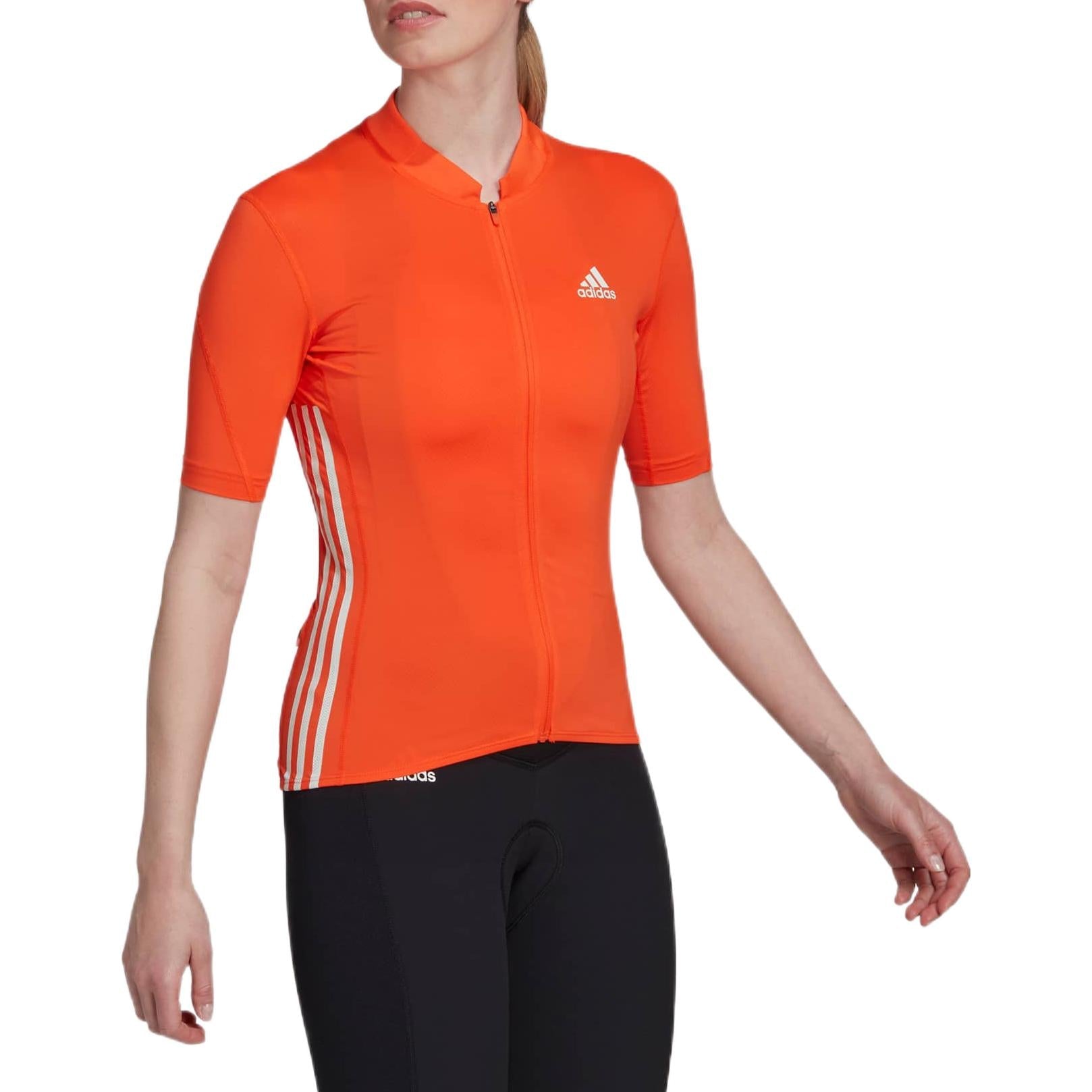 (WMNS) adidas Aeroready Cycling Jersey Asia Sizing 'Orange' HM6421