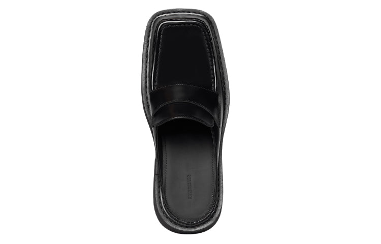 Balenciaga Inspector Loafer Shoes 'Black' 693778WBCY01000