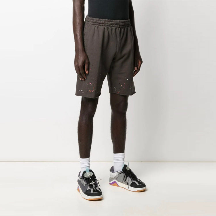 Off-White SS21 Pattern Loose Sports Shorts Version Gray OMCI006S21FLE0060601