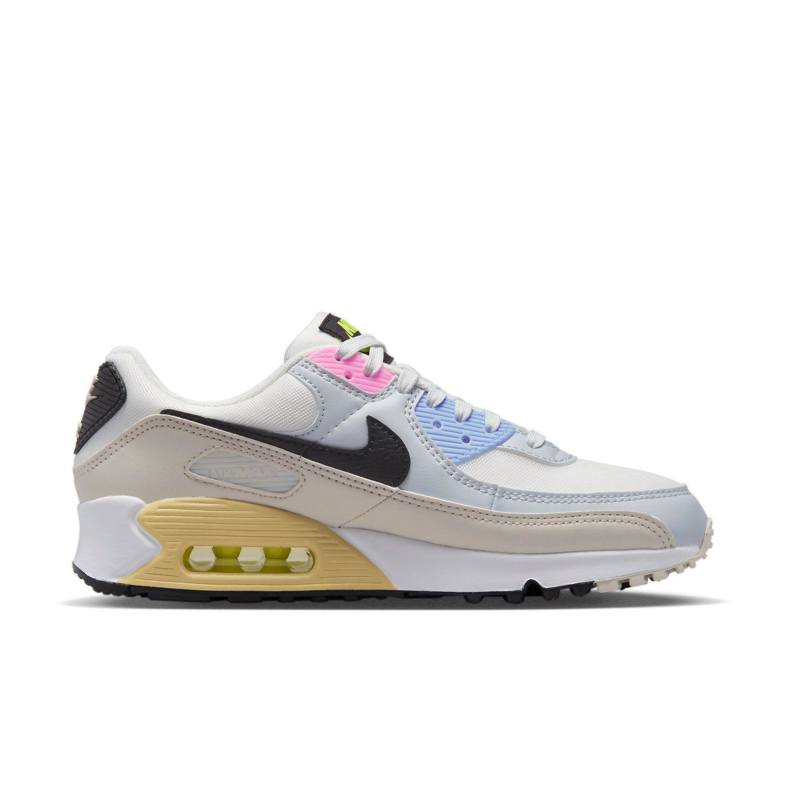 (WMNS) Nike Air Max 90 'Light Bone Pure Platinum' DQ0374-100