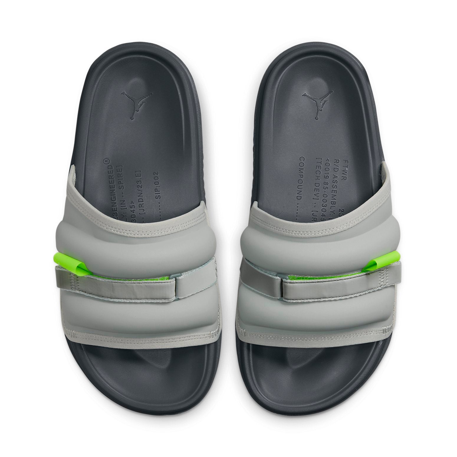 Air Jordan Super Play Slide 'Silver Green Bean' DM1683-030