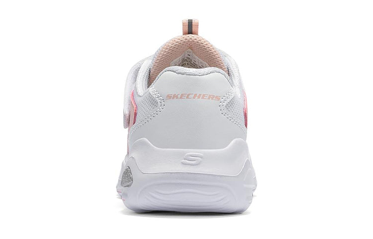 (GS) Skechers D'Lites Ultra 'White Pink' 664144L-WPK