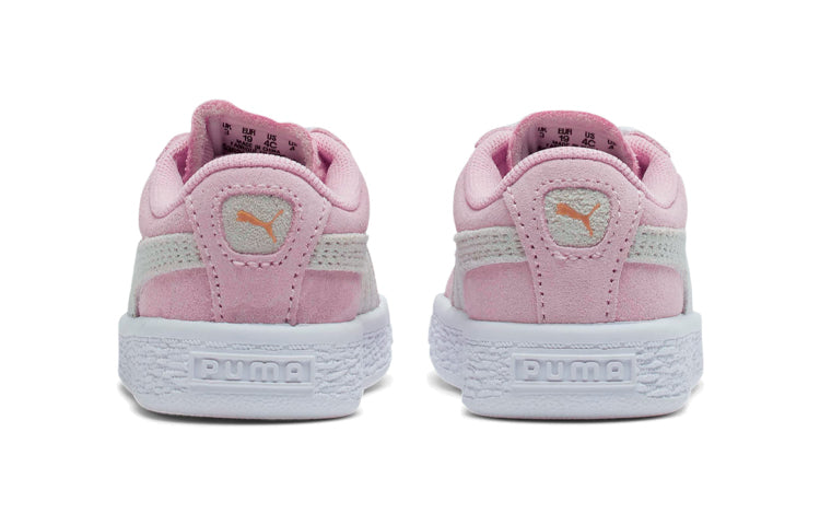 (TD) PUMA Suede Toddler Pink/White 353636-52