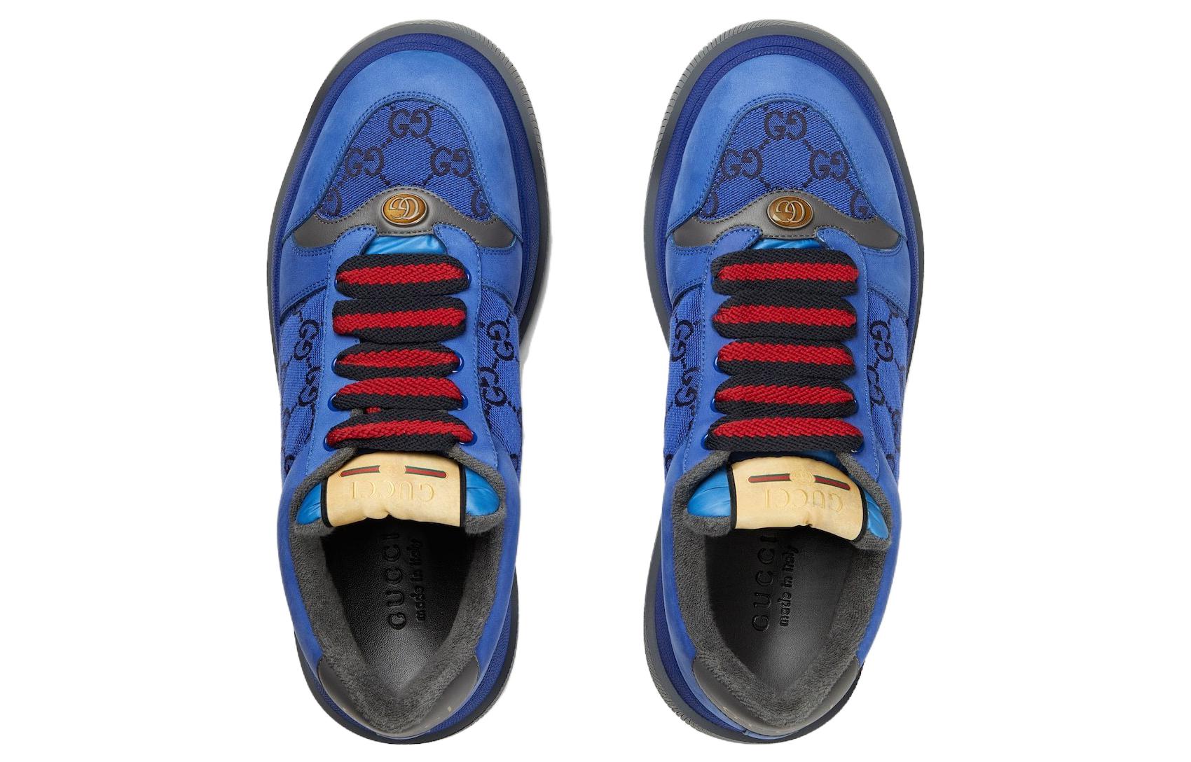 Gucci Screener GG Sneakers 'Blue Red' 750048-FAB4C-4246
