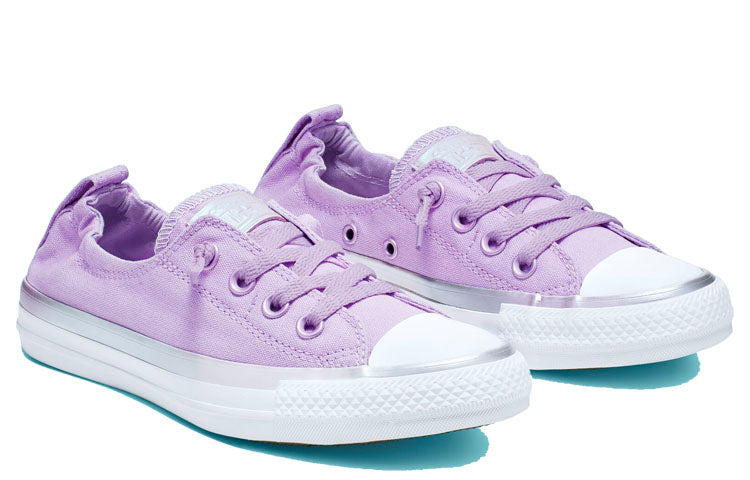(WMNS) Converse Galactic Nuclei Chuck Taylor All Star Shoreline Slip Low Top Violet 'White Purple' 566116F