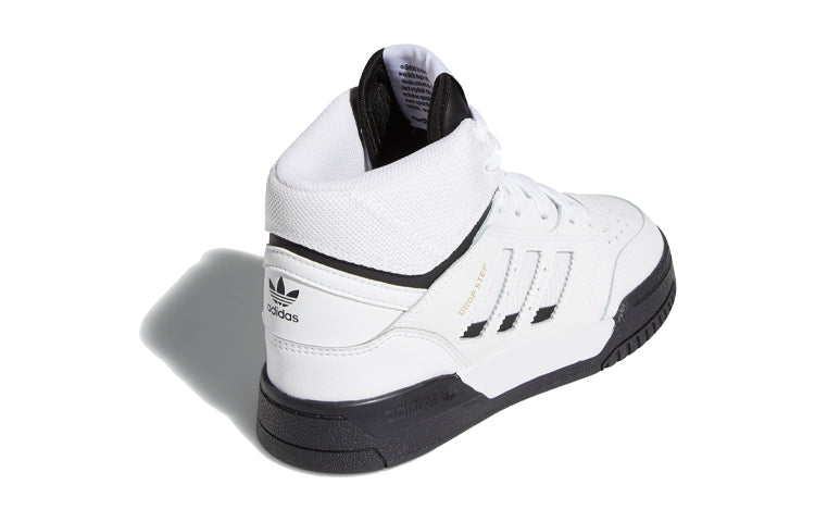 (GS) adidas originals Drop Step J 'White Black' FV4889