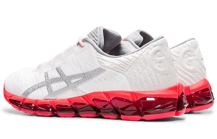 (WMNS) ASICS Gel Quantum 360 5 Jacquard 'White Red' 1022A132-100