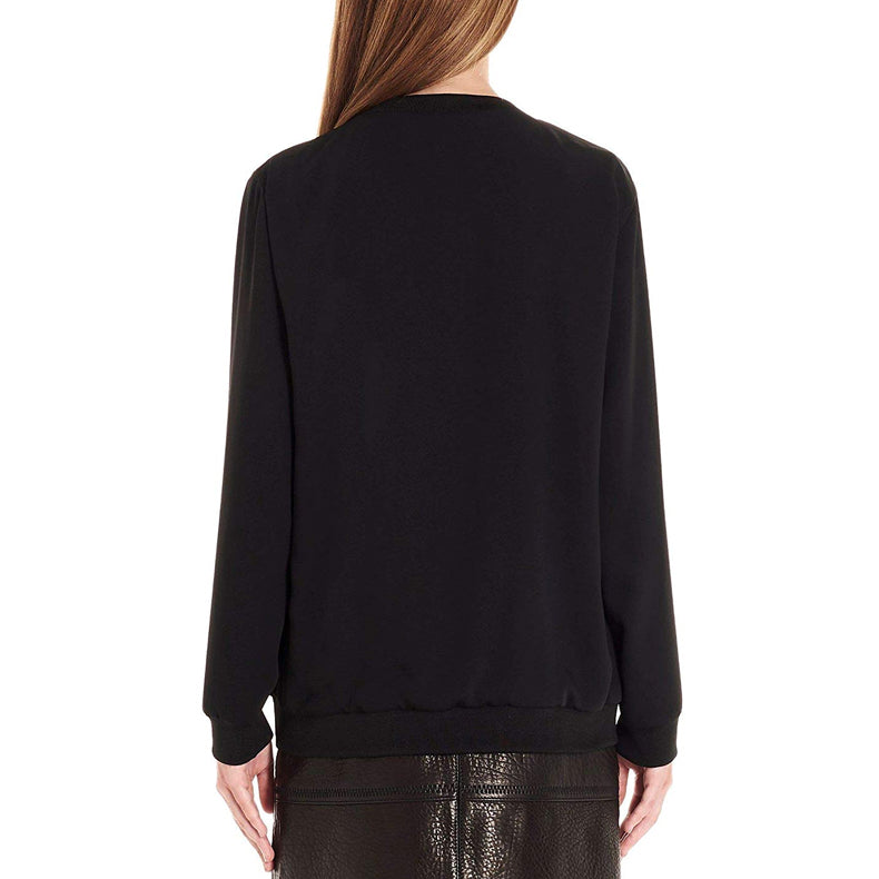 (WMNS) KENZO Tiger Head Round Neck Fleece Lined Pullover Cartoon Long Sleeves Hoodie Black F962TO0105AM-99