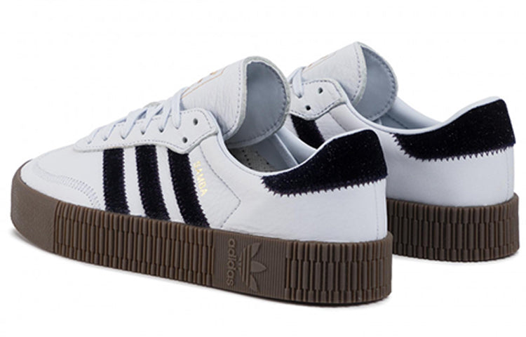 (WMNS) adidas Sambarose 'White Black Brown' EE4686