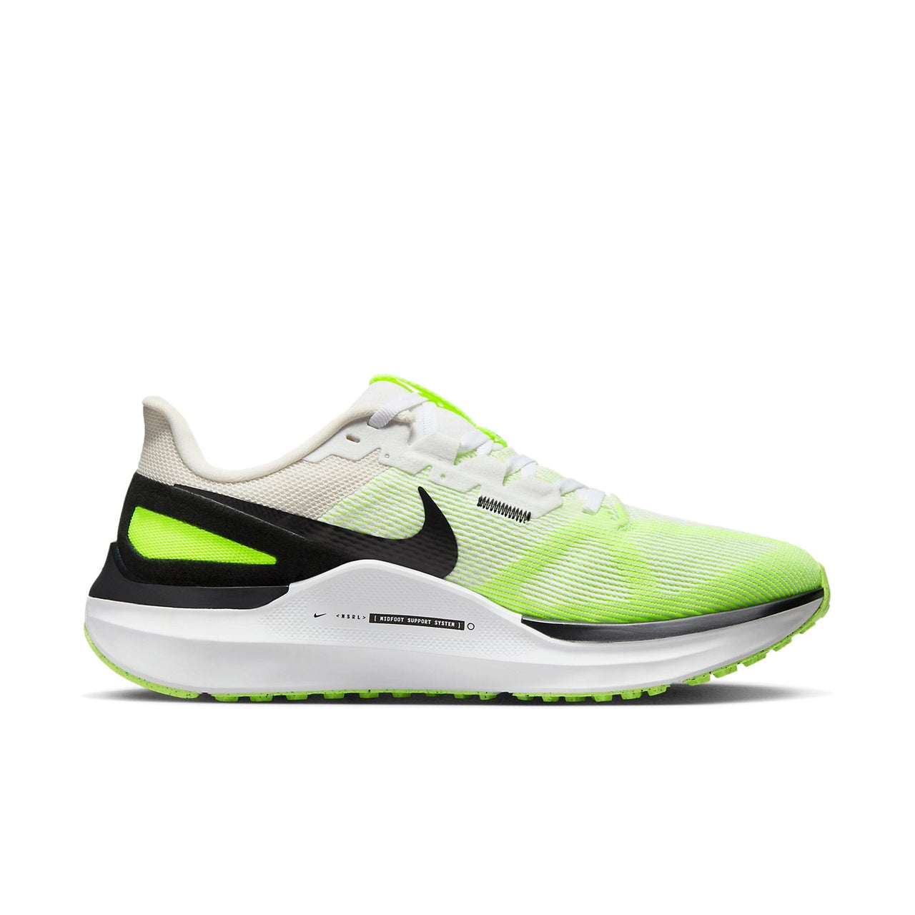 Nike Air Zoom Structure 25 Running Shoes 'White Volt' DJ7883-100