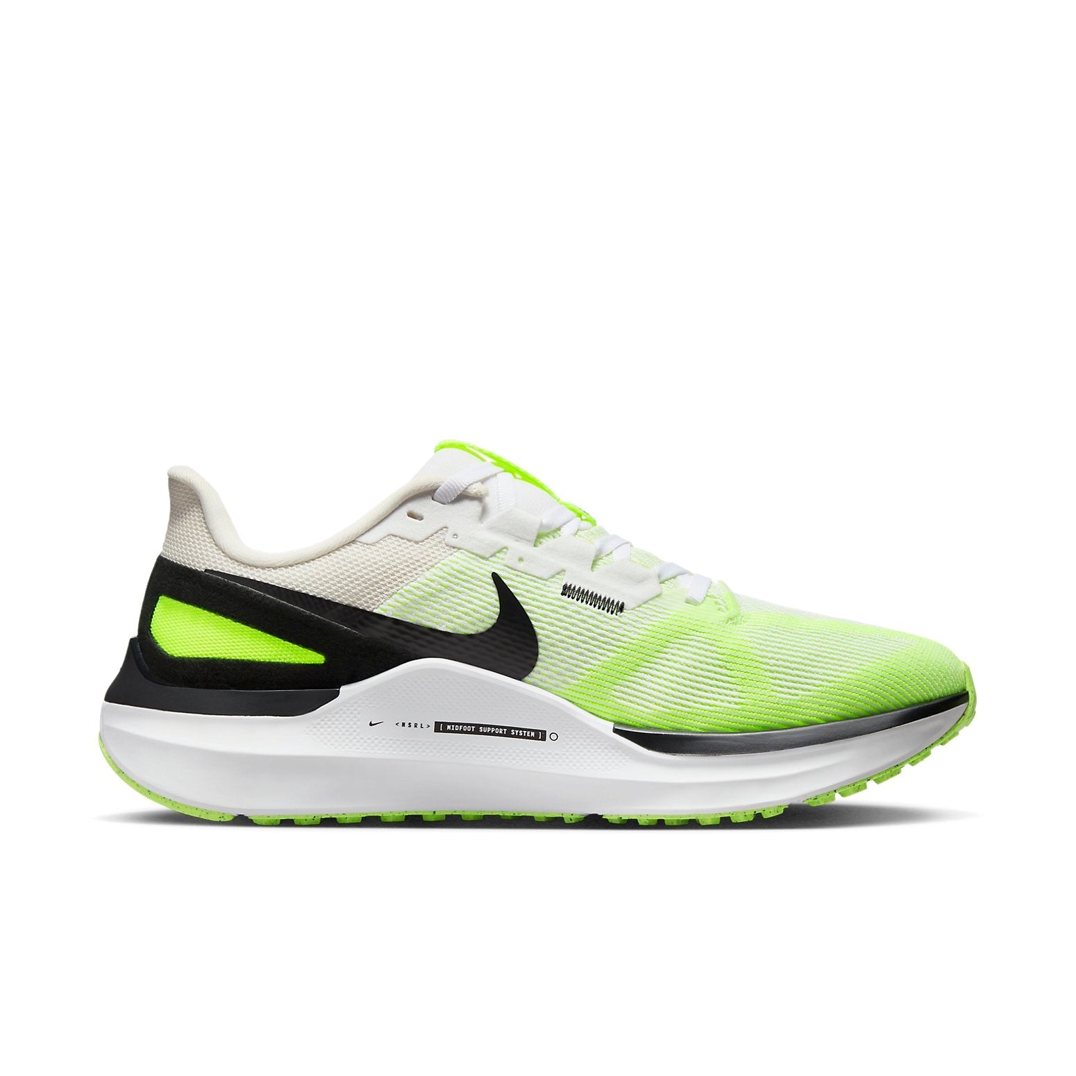 Nike Air Zoom Structure 25 Running Shoes 'White Volt' DJ7883-100
