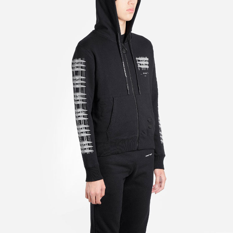 Off-White MENS Virgil Abloh Industrial Slim Zipped Black OMBE001E19E300041091