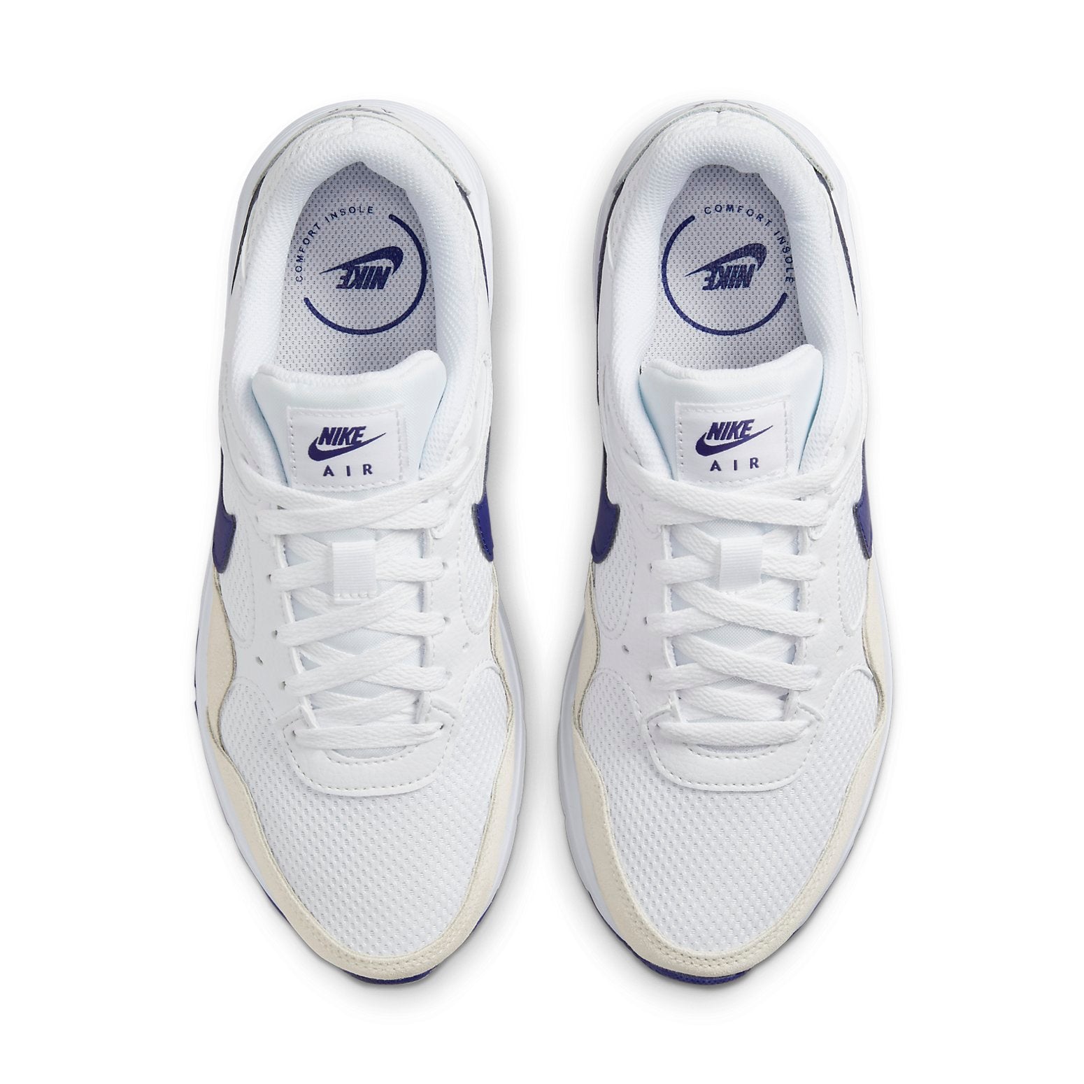 (WMNS) Nike Air Max SC 'White Deep Royal Blue' CW4554-110