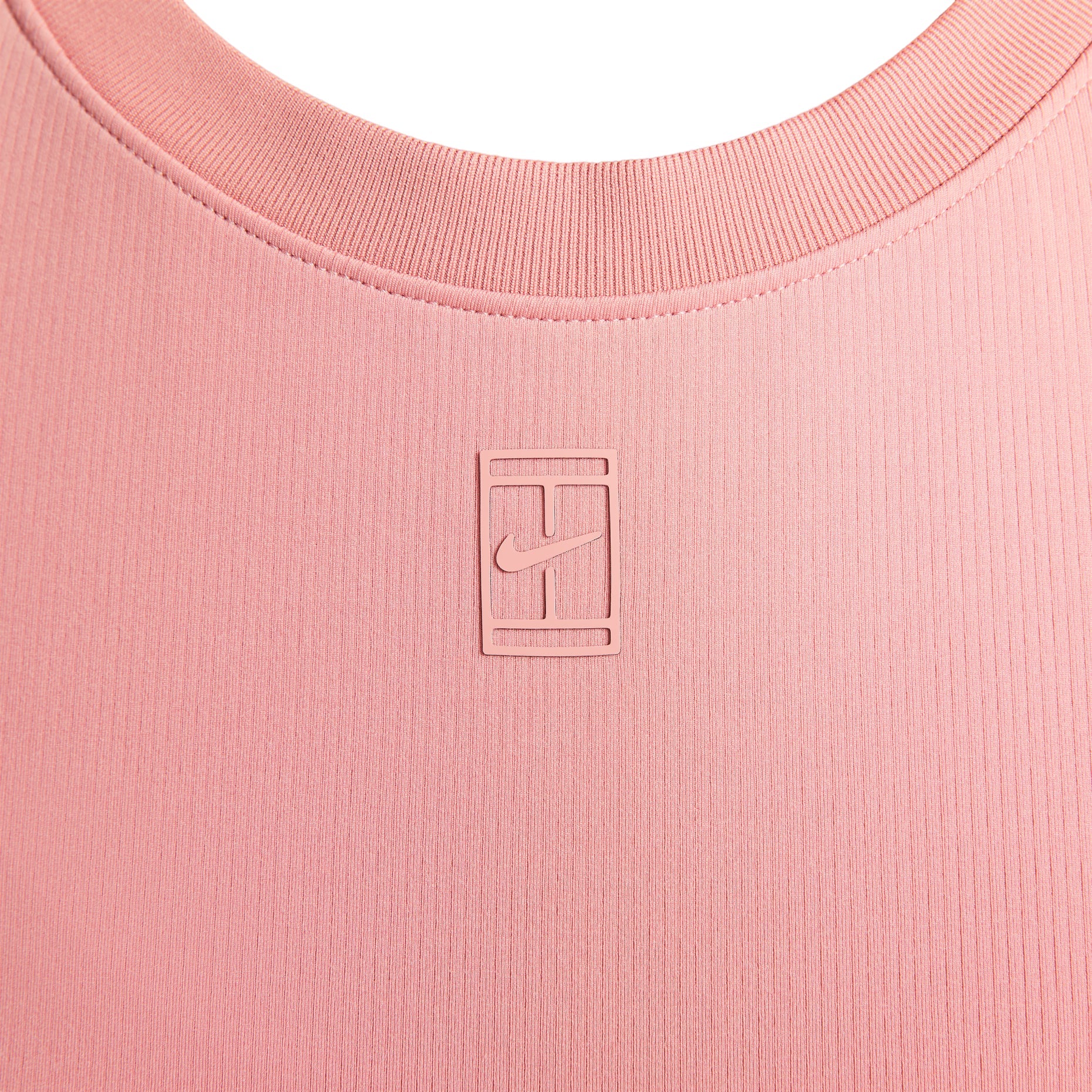 (WMNS) Nike Court Advantage Dri-Fit Short Sleeve Tennis Top 'Red Stardust' HQ2995-618