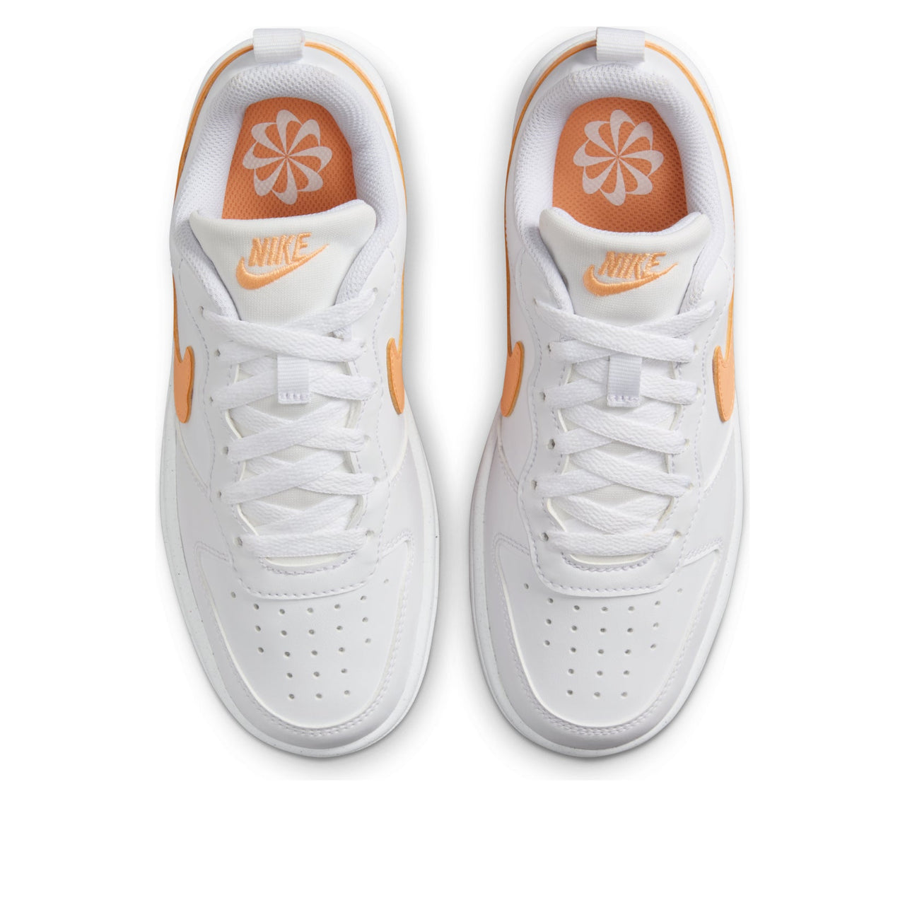 (GS) Nike Court Borough Low Recraft 'White Peach Cream' DV5456-119