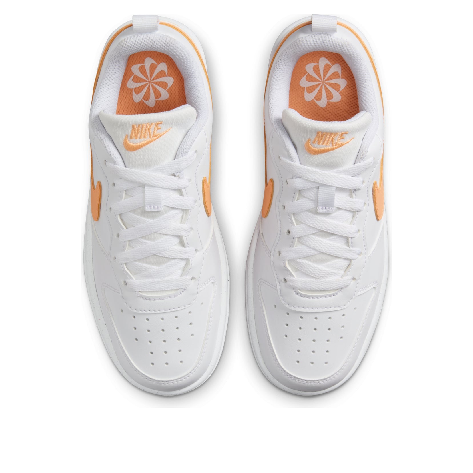(GS) Nike Court Borough Low Recraft 'White Peach Cream' DV5456-119
