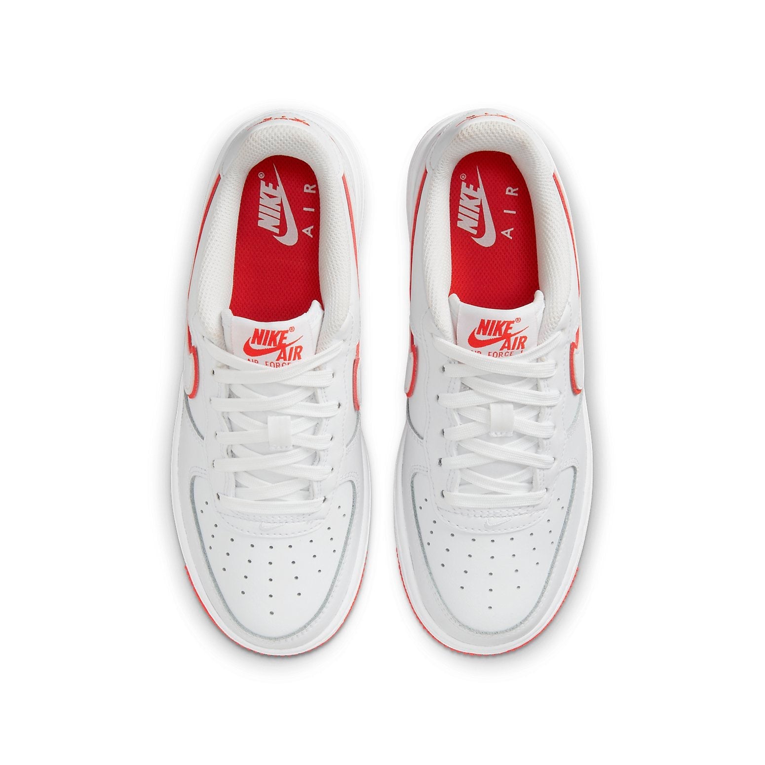 (GS) Nike Air Force 1 Low 'White Picante Red' DV7762-101