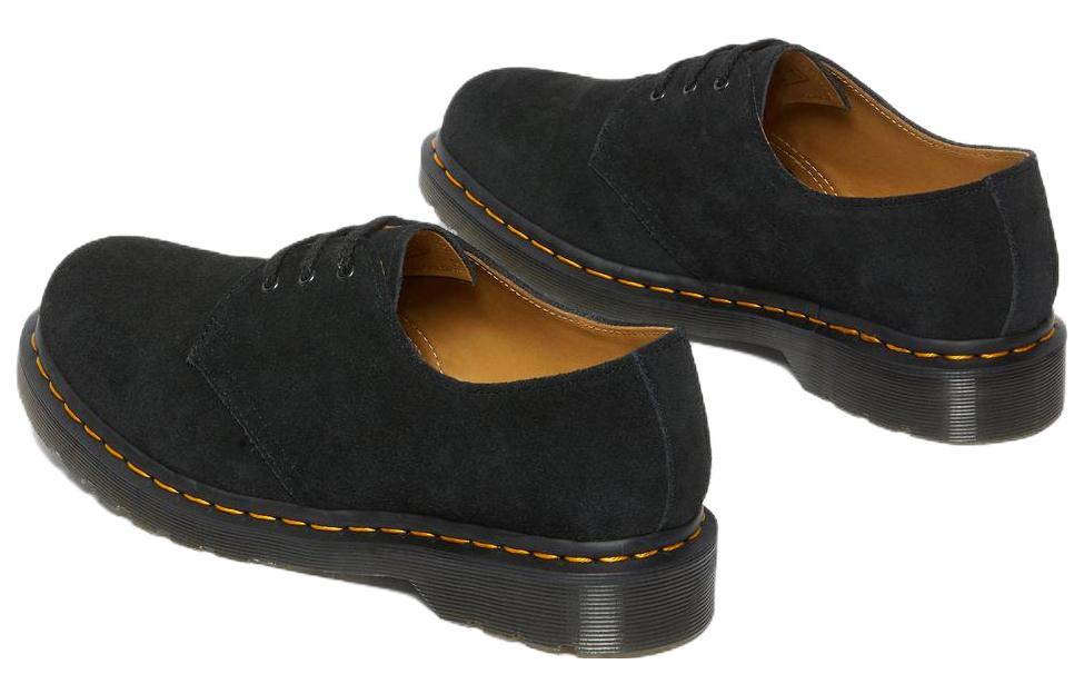 (WMNS) Dr. Martens 1461 Suede Oxford Shoes 'Black' 27458001