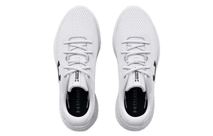 (WMNS) Under Armour Charged Rogue 3 'White Black' 3024888-106