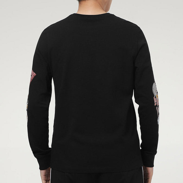 Air Jordan Casual Sports Long Sleeves Round Neck Black CV3408-010